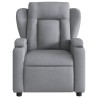 Fauteuil inclinable en tissu gris clair 621755621755