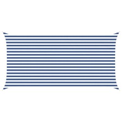Voile d'ombre Bleu et Blanc 5 x 2,5 m 100 % polyester Oxford 621756621756