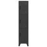 Armoire à casiers Anthracite 38x45x180 cm Acier 621758621758