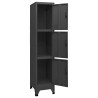 Armoire à casiers Anthracite 38x45x180 cm Acier 621758621758