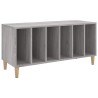 Armoire à disques sonoma gris 100x38x48 cm bois d'ingénierie 621760621760