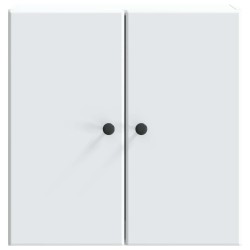 Armoire Murale Blanc 59 x 31 x 60 cm Bois d'ingénierie 621761621761