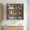 Armoire Miroir de Salle de Bain Chêne artisan 60 x 14,5 x 70 cm 621768621768