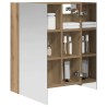 Armoire Miroir de Salle de Bain Chêne artisan 60 x 14,5 x 70 cm 621768621768