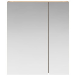 Armoire Miroir de Salle de Bain Chêne artisan 60 x 14,5 x 70 cm 621768621768