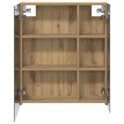 Armoire Miroir de Salle de Bain Chêne artisan 60 x 14,5 x 70 cm 621768621768