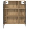 Armoire Miroir de Salle de Bain Chêne artisan 60 x 14,5 x 70 cm 621768621768
