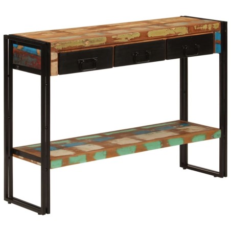 Table console 110x30x76 cm Bois massif de récupération  621770621770