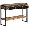 Table console 110x30x76 cm Bois massif de récupération  621770621770