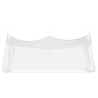 Filet Anti-Moustiques de Jardin 156 Maille Blanc 3 x 6 x 2,5 m 621772621772