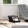 Étagère à magazines avec étagère Chêne noir 53 x 40 x 28,5 cm 621777621777