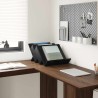 Étagère à magazines avec étagère Chêne noir 53 x 40 x 28,5 cm 621777621777
