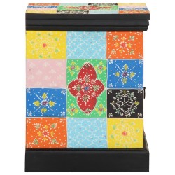Table de chevet multicolore 2 pcs 40x35x45 cm 621778621778