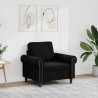 Fauteuil Noir 60 cm Velours 621779621779