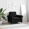 Fauteuil Noir 60 cm Velours 621779621779