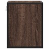 Table de chevet murale chêne marron 40x31x39,5 cm 621780621780