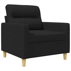 Fauteuil Noir 60 cm Tissu 621784621784