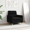 Fauteuil Noir 60 cm Tissu 621784621784
