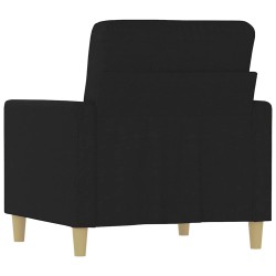 Fauteuil Noir 60 cm Tissu 621784621784