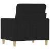 Fauteuil Noir 60 cm Tissu 621784621784