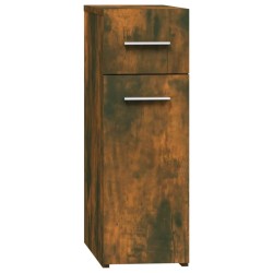 Armoire d'apothicaire Chêne fumé 20x45,5x60cm Bois d'ingénierie 621785621785