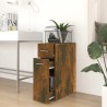 Armoire d'apothicaire Chêne fumé 20x45,5x60cm Bois d'ingénierie 621785621785