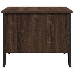 Table basse chêne marron 100x51x40 cm bois d'ingénierie 621786621786