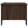 Table basse chêne marron 100x51x40 cm bois d'ingénierie 621786621786