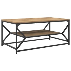 Table basse Chêne artisanal 90 x 50 x 40 cm 621790621790