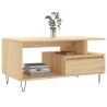 Table basse Chêne sonoma 90x49x45 cm Bois d'ingénierie 621793621793