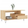 Table basse Chêne sonoma 90x49x45 cm Bois d'ingénierie 621793621793