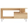 Table basse Chêne sonoma 90x49x45 cm Bois d'ingénierie 621793621793