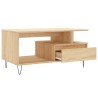 Table basse Chêne sonoma 90x49x45 cm Bois d'ingénierie 621793621793