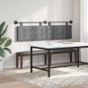 Tête de lit suspendue Gris foncé Tissu 621805621805