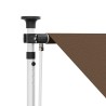 Auvent rétractable manuel Taupe 150 cm 621808621808