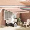 Auvent rétractable Multicolore 300 x 250 cm Polyester 621810621810