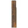 Armoire de tête de lit Chêne fumé 220x19x103,5 cm 621815621815