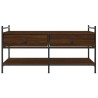 Table basse chêne marron 99x50x50 cm bois d'ingénierie 621822621822