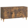 Meuble TV Chêne fumé 99 x 34,5 x 50 cm Bois d'ingénierie 621824621824