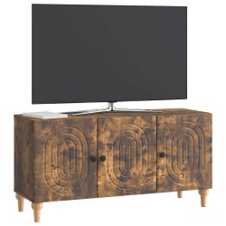Meuble TV Chêne fumé 99 x 34,5 x 50 cm Bois d'ingénierie 621824621824