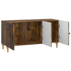 Meuble TV Chêne fumé 99 x 34,5 x 50 cm Bois d'ingénierie 621824621824