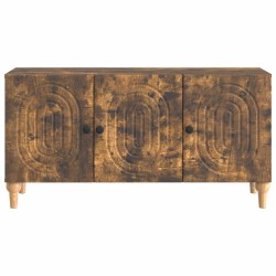 Meuble TV Chêne fumé 99 x 34,5 x 50 cm Bois d'ingénierie 621824621824