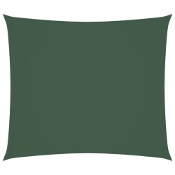 Voile de parasol tissu oxford rectangulaire 2x2,5 m vert foncé 621825621825