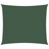 Voile de parasol tissu oxford rectangulaire 2x2,5 m vert foncé 621825621825