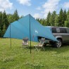 Auvent de véhicule Bleu 518 x 580 x 215 cm Polyester et Acier 621831621831