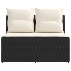 2 Pièce Canapé du milieu de jardin avec table relevable 621836621836