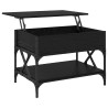 Table basse Chêne noir 70x50x50cm Bois d'ingénierie 621841621841