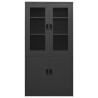 Armoire de bureau Anthracite 90x40x180 cm Acier 621851621851