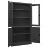 Armoire de bureau Anthracite 90x40x180 cm Acier 621851621851