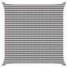Voile d'ombre Anthracite et blanc 4 x 4 m HDPE 621853621853